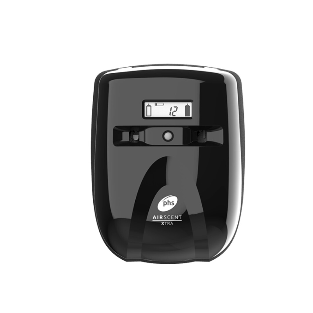 phs AIRSCENT XTRA Air Freshener Dispenser - Black - primary