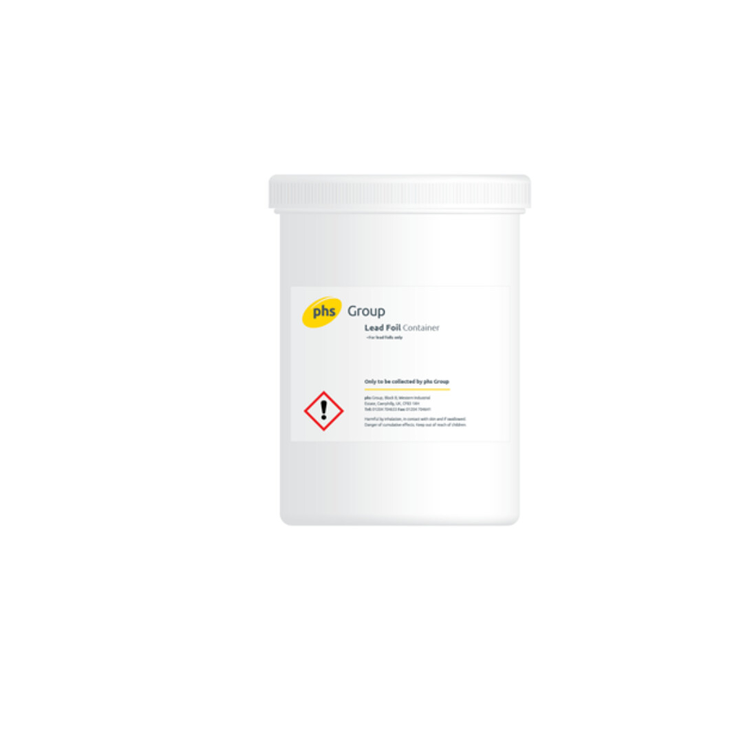 Lead Foil Container - primary