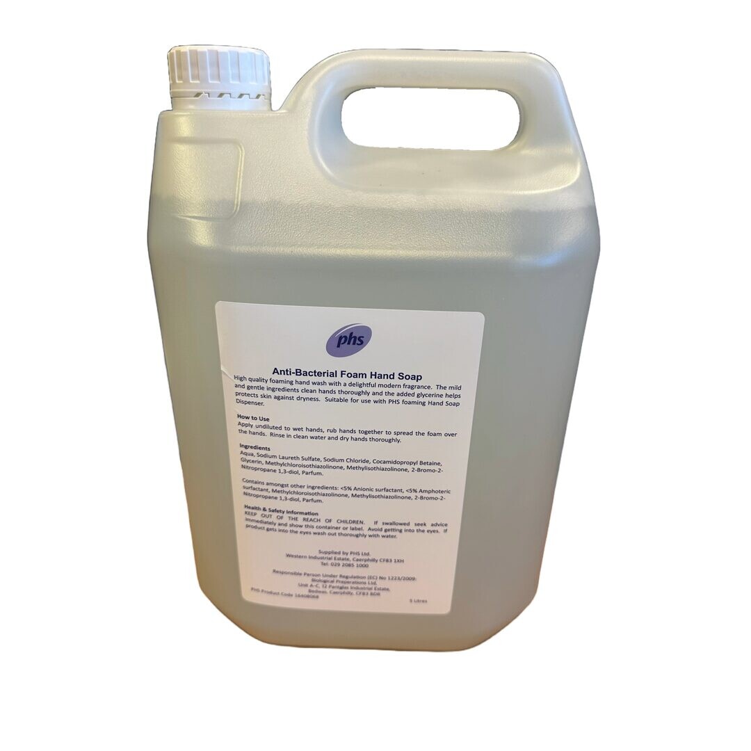 phs Antibacterial Foam Soap 5L - primary