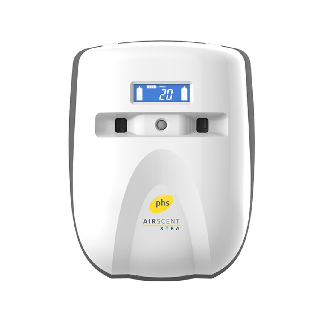 phs AIRSCENT XTRA Air Freshener Dispenser - White - primary
