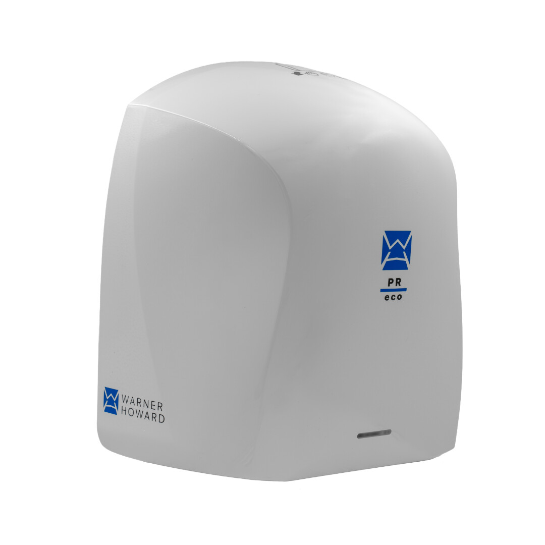Warner Howard PR Eco 1100W Hand Dryer - White - auximage2