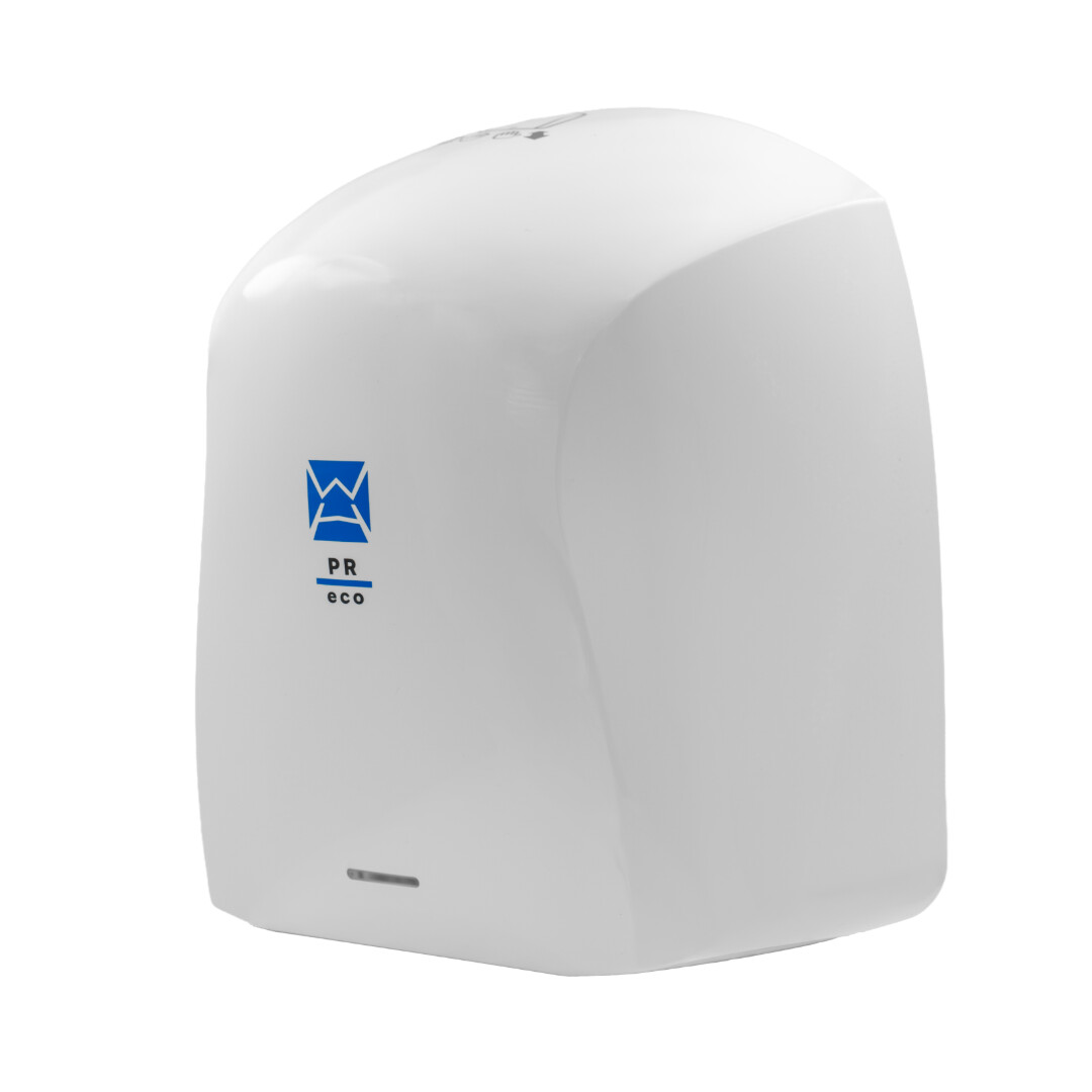 Warner Howard PR Eco 1100W Hand Dryer - White - auximage1