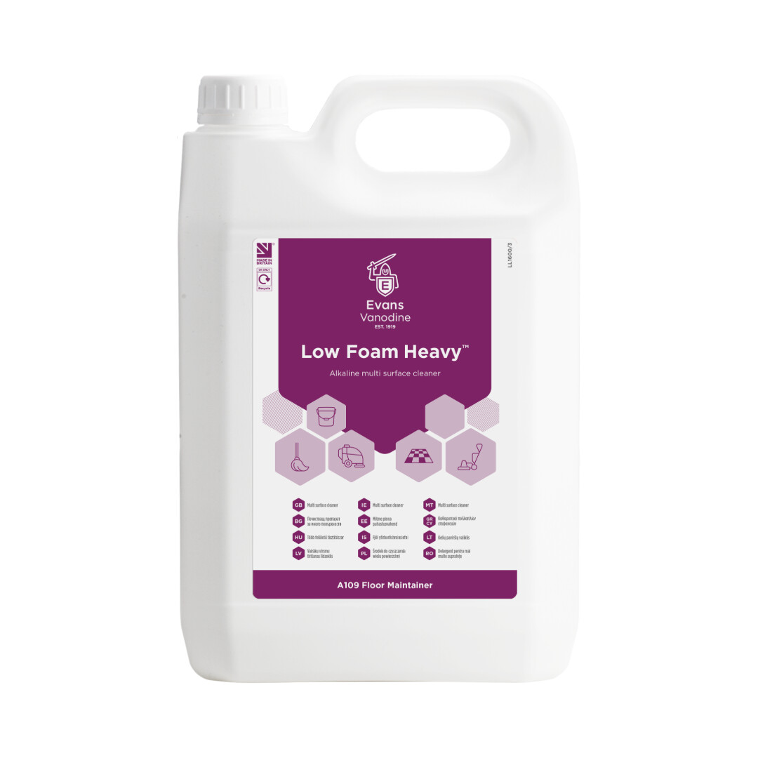 Evans Low Foam Heavy Floor Cleaner 5L - primary