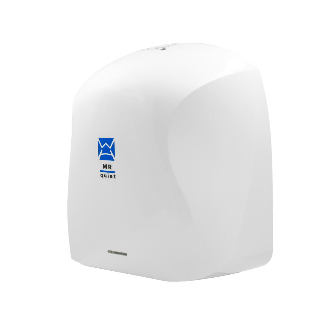 Warner Howard MR Quiet® 800W Hand Dryer - White - auximage1