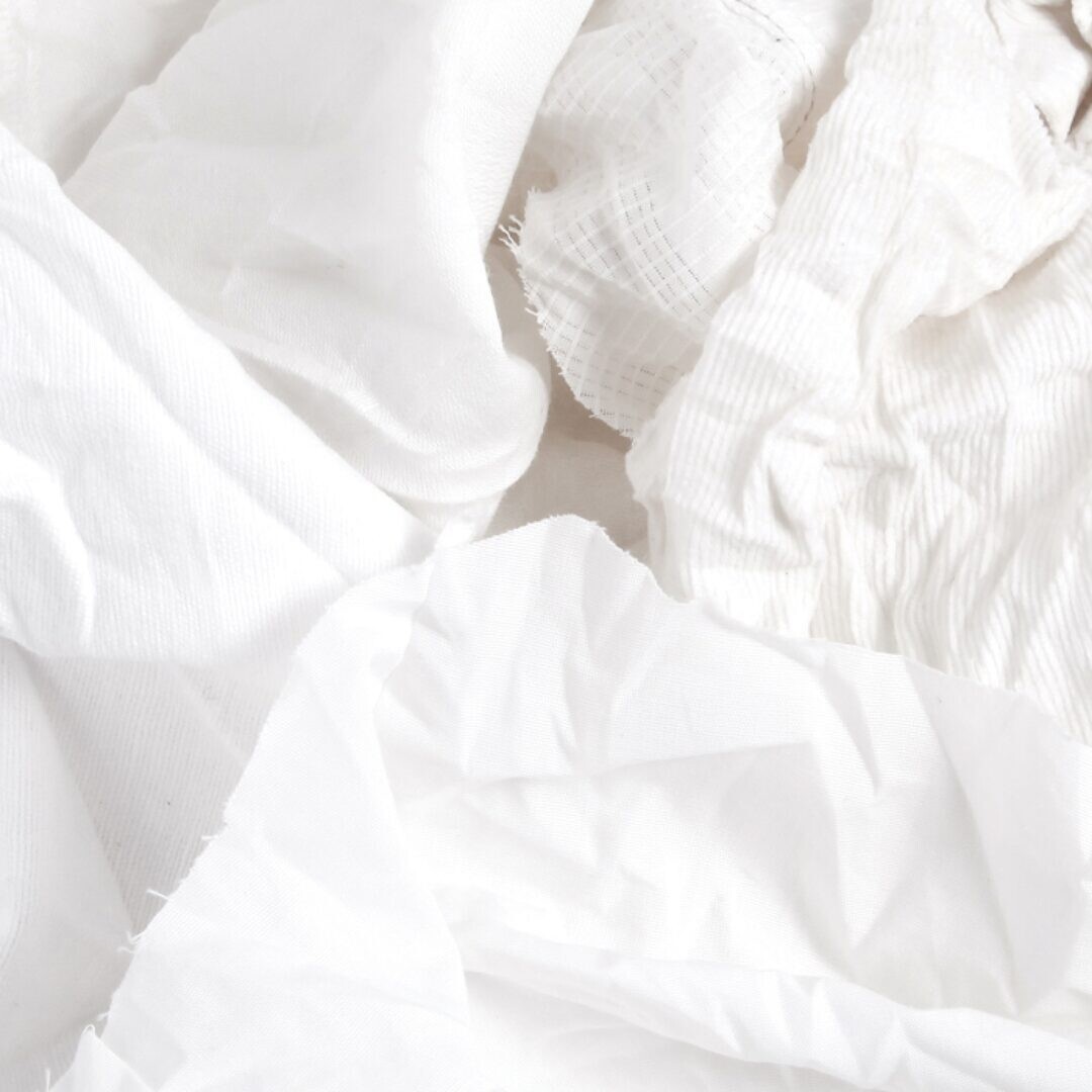 White Cotton Rags 10kg - primary