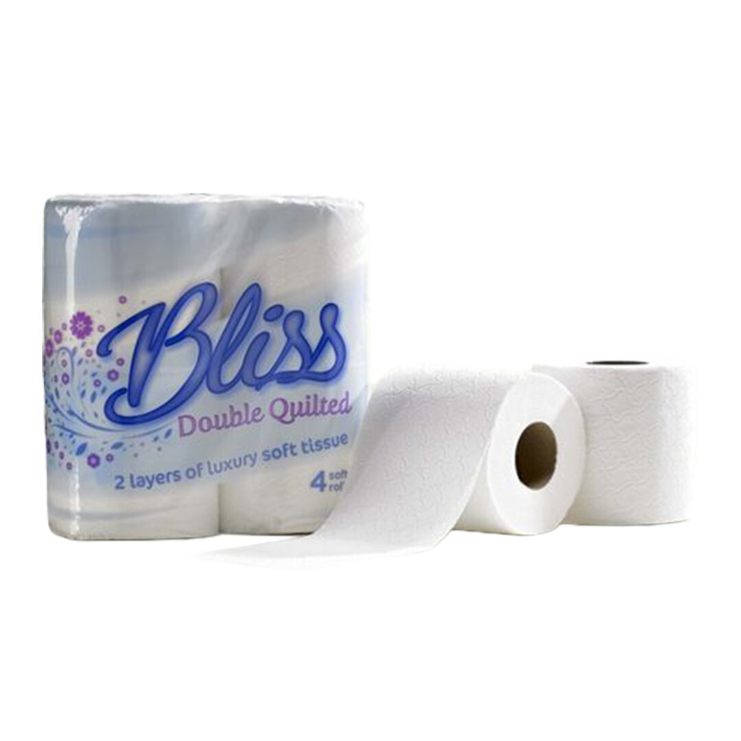 Bliss Luxury 2-Ply 200 Sheets Standard Toilet Paper (Pack of 40) - primary