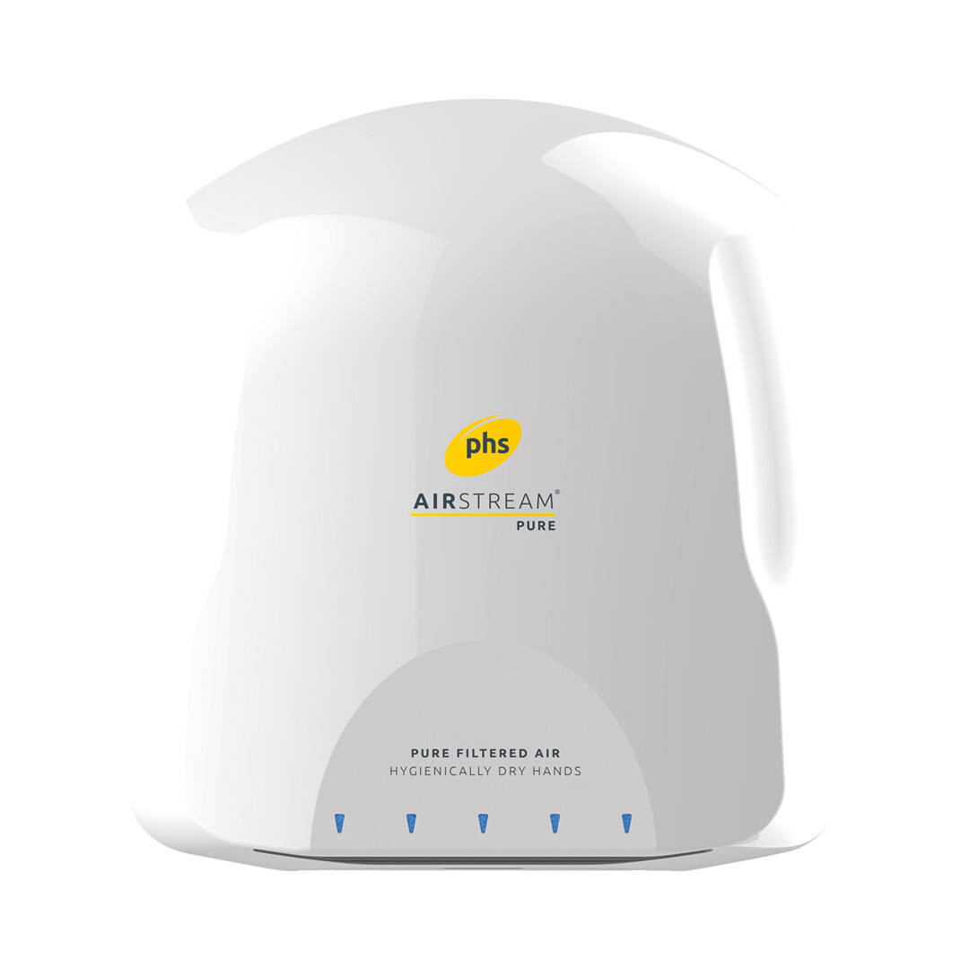 phs AIRSTREAM PURE Hand Dryer - White - primary