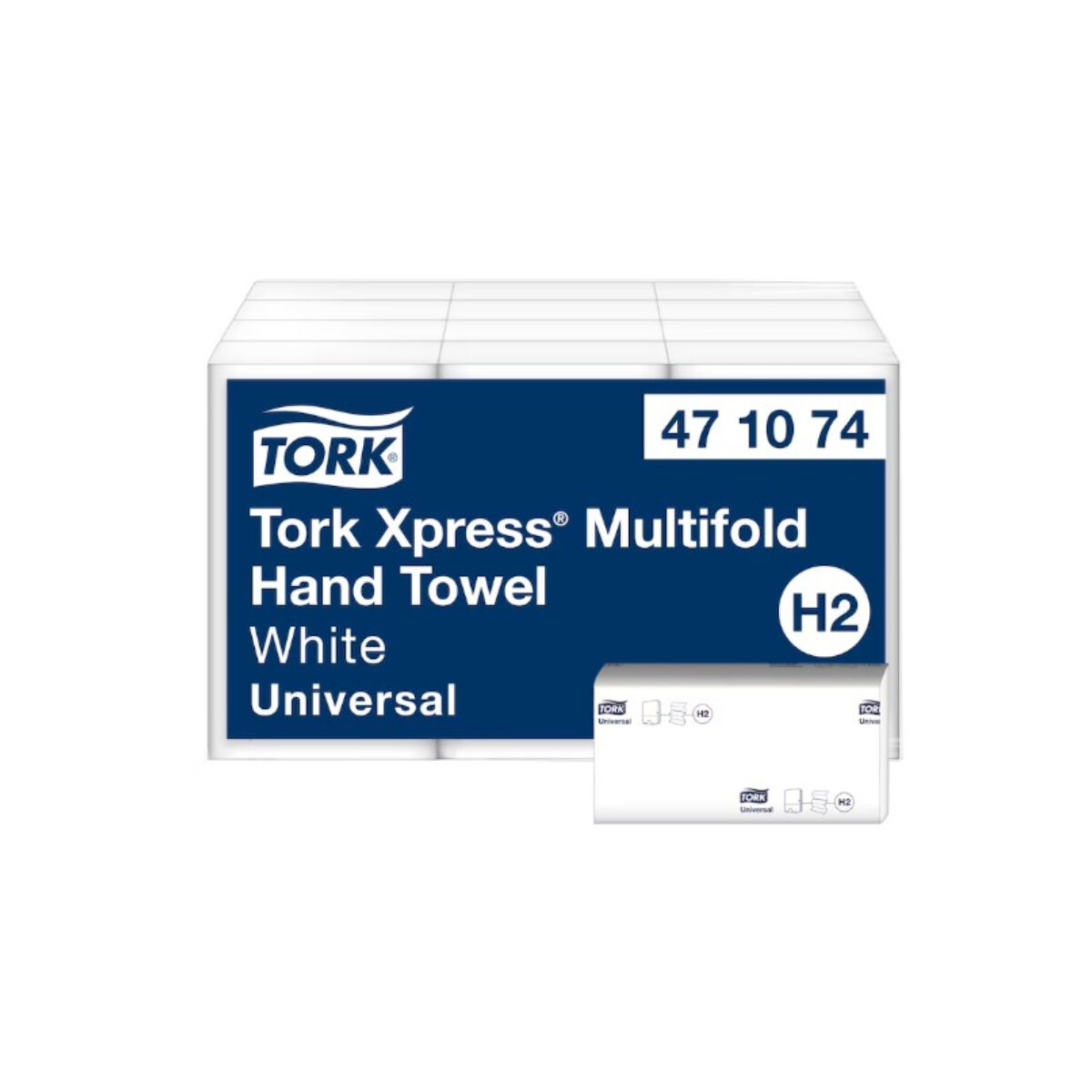Tork Xpress Universal Multi-fold Hand Towel 3000 Sheets - primary