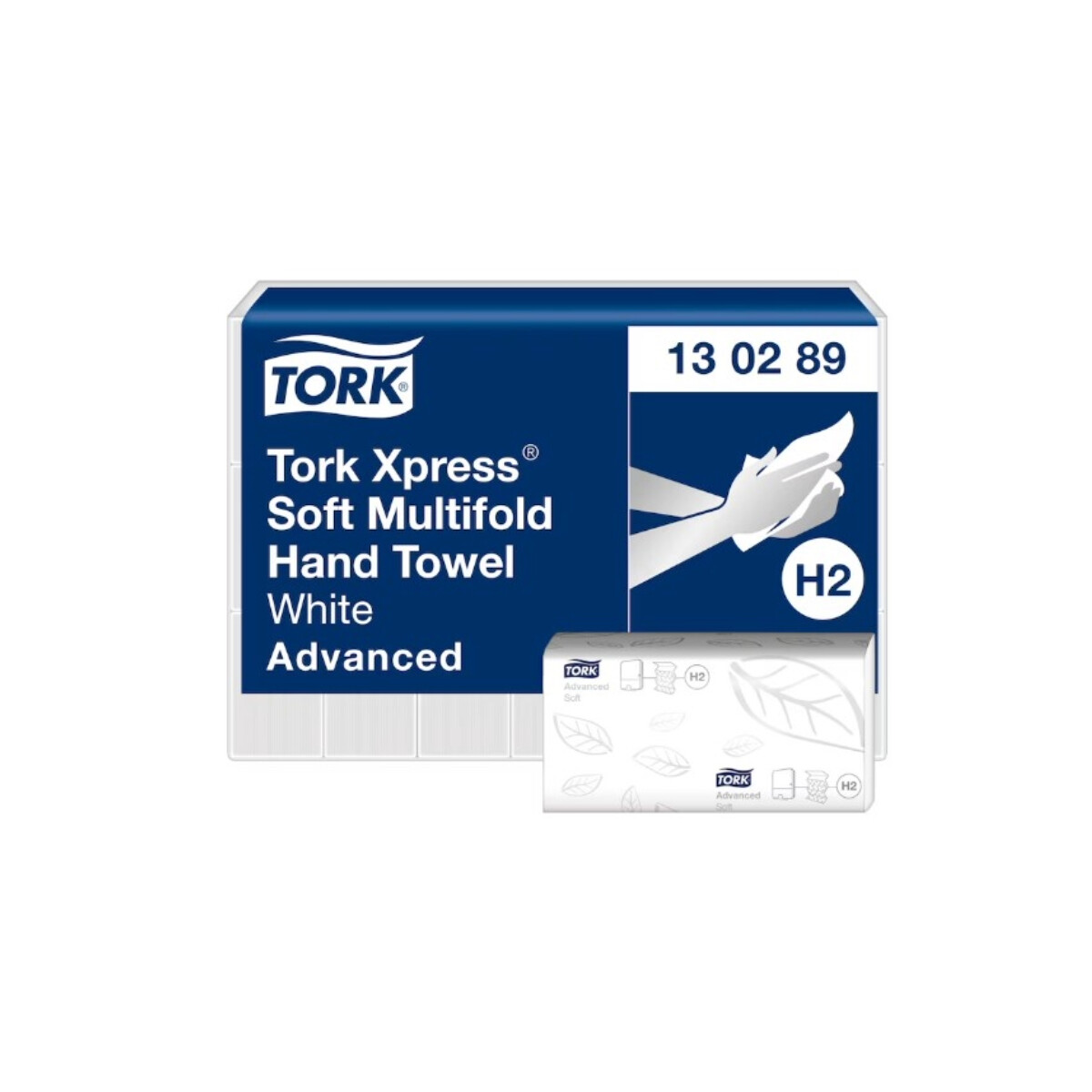 Tork Advanced Interfold Hand Towel Soft 2-Ply 3780 sheets - White