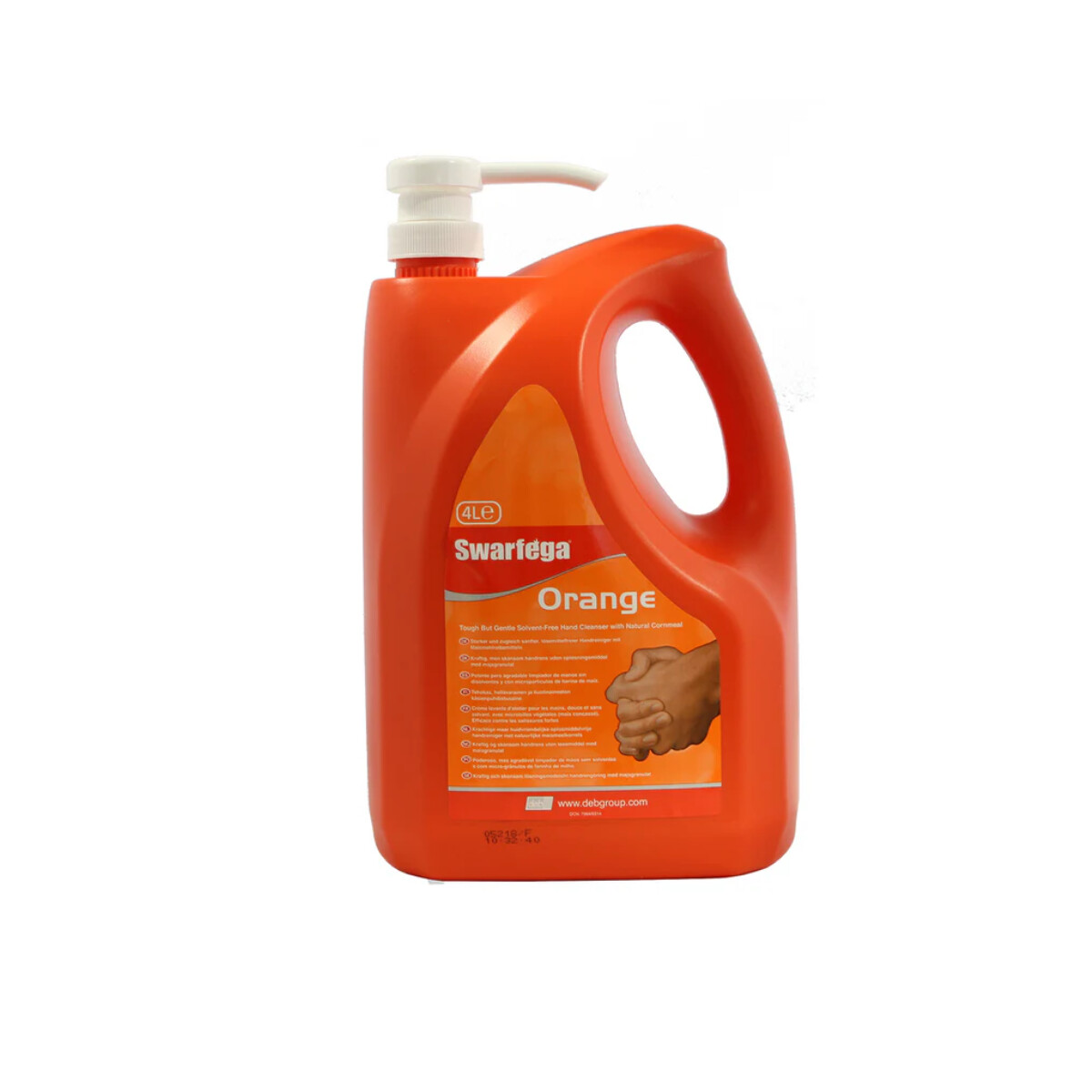 Swarfega Orange Hand Cleaner 4L Pump Bottle (Pack of 4)