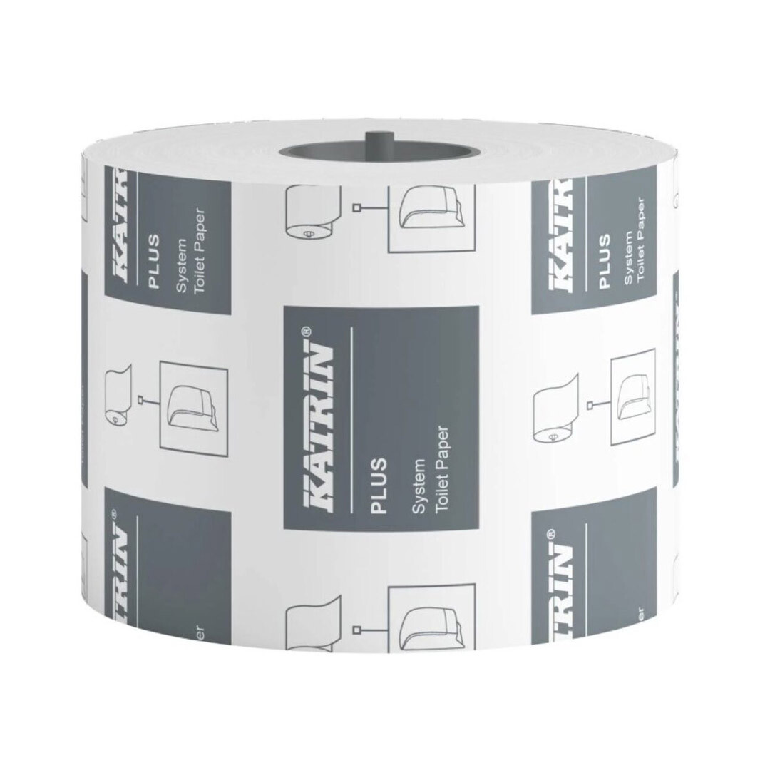 Katrin Plus 2-Ply System Toilet Paper 800 Sheets (Pack of 36)