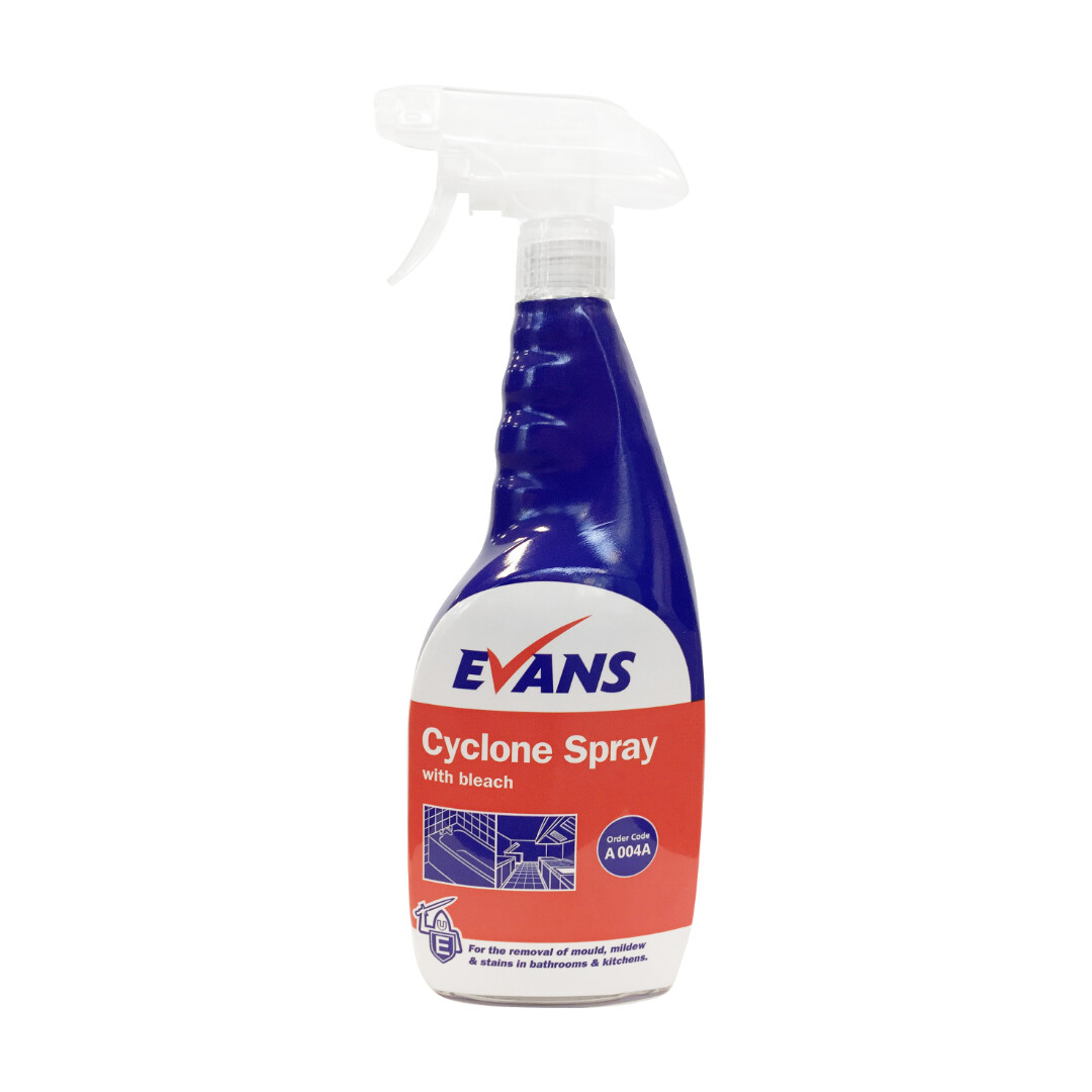 Evans Cyclone Spray with Bleach 750ml Trigger Spray