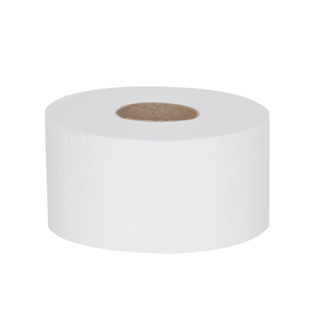 Maxi Jumbo Toilet Paper 2-Ply 76mm Core 300m (Pack of 6)