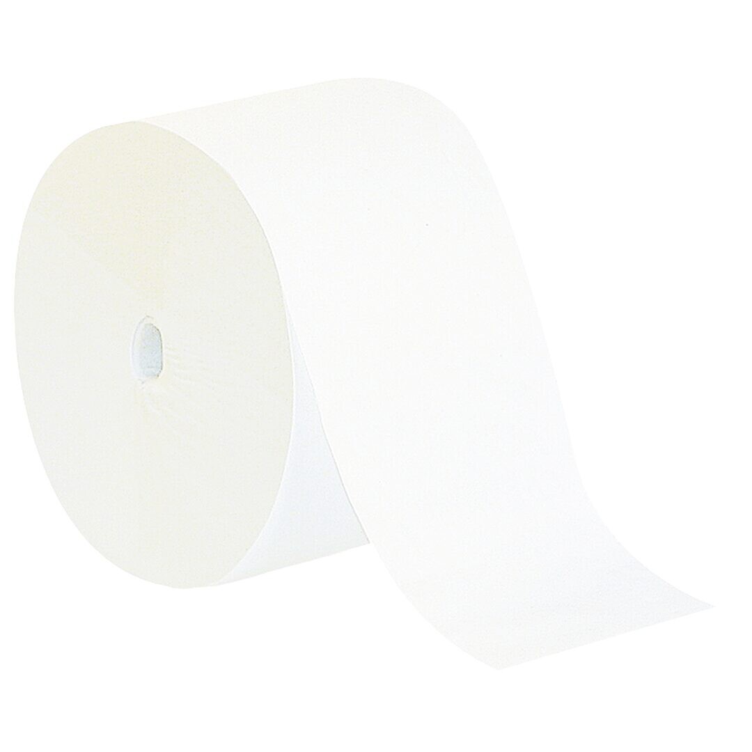Coreless Toilet Paper White 2-Ply (Pack of 36)