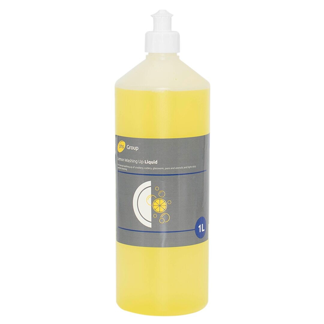 Lemon Washing Up Liquid 1L (Pack of 6)