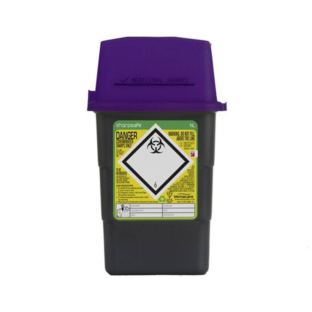 Cytotoxic and Cytostatic Clinical Waste Bin