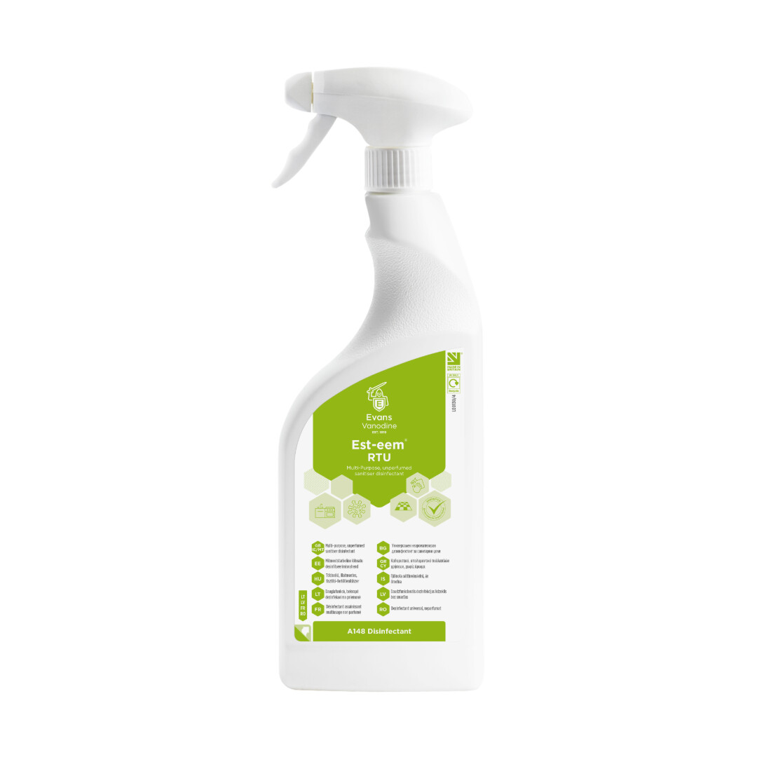 Evans Esteem Sanitiser Cleaner 750ml