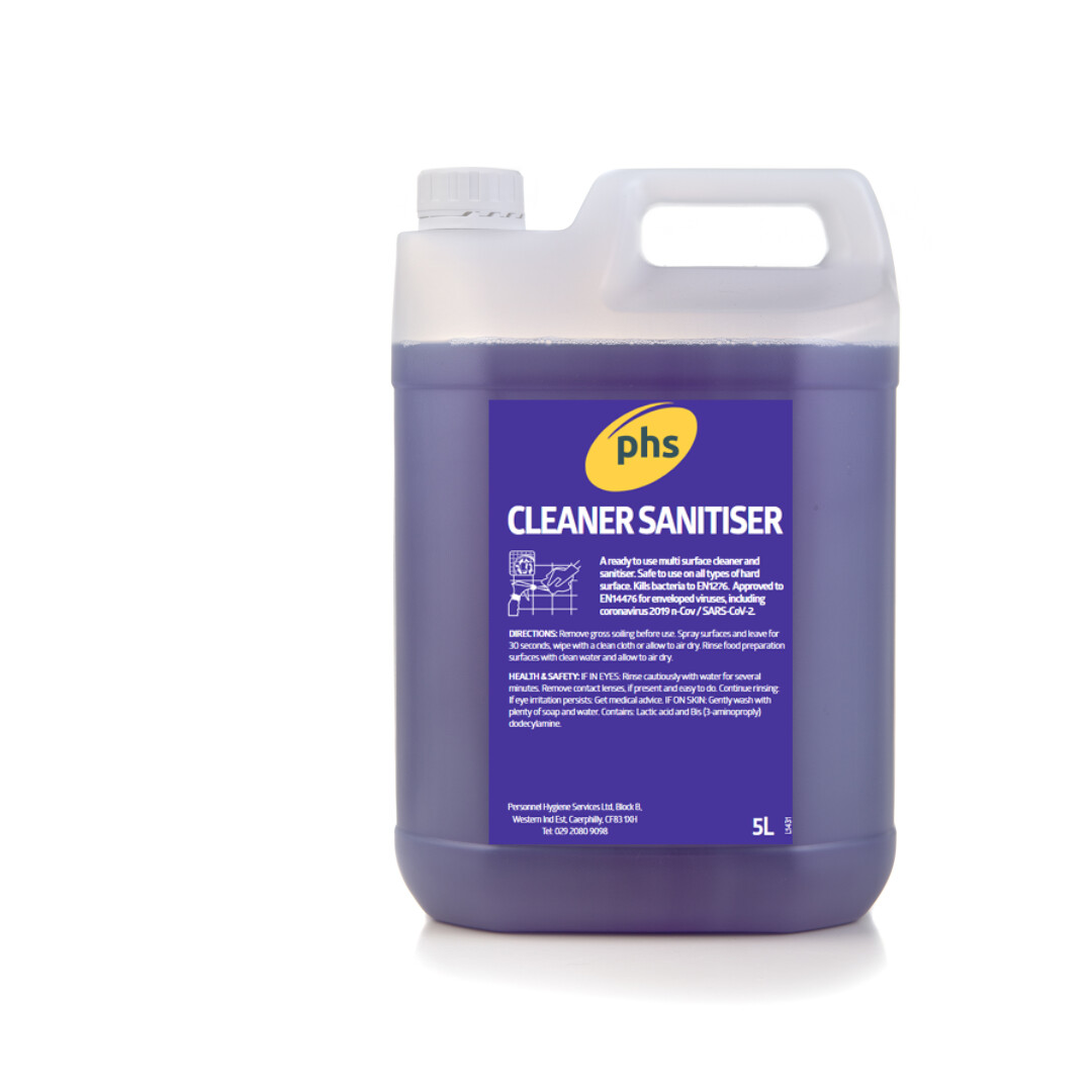 phs Cleaner Sanitiser 5L (Pack of 2)