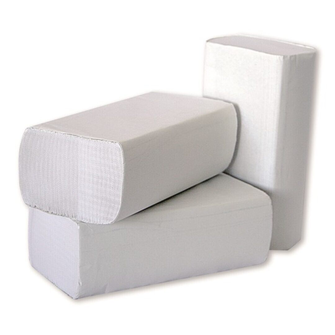 Laminated Z-Fold Hand Towel 2-Ply - White (Pack of 2970)
