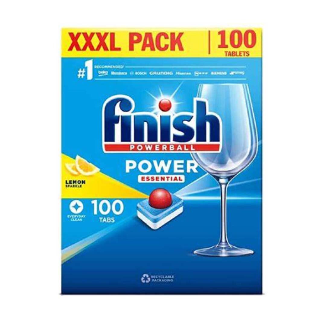 100 Finish Lemon Dishwasher Tablets