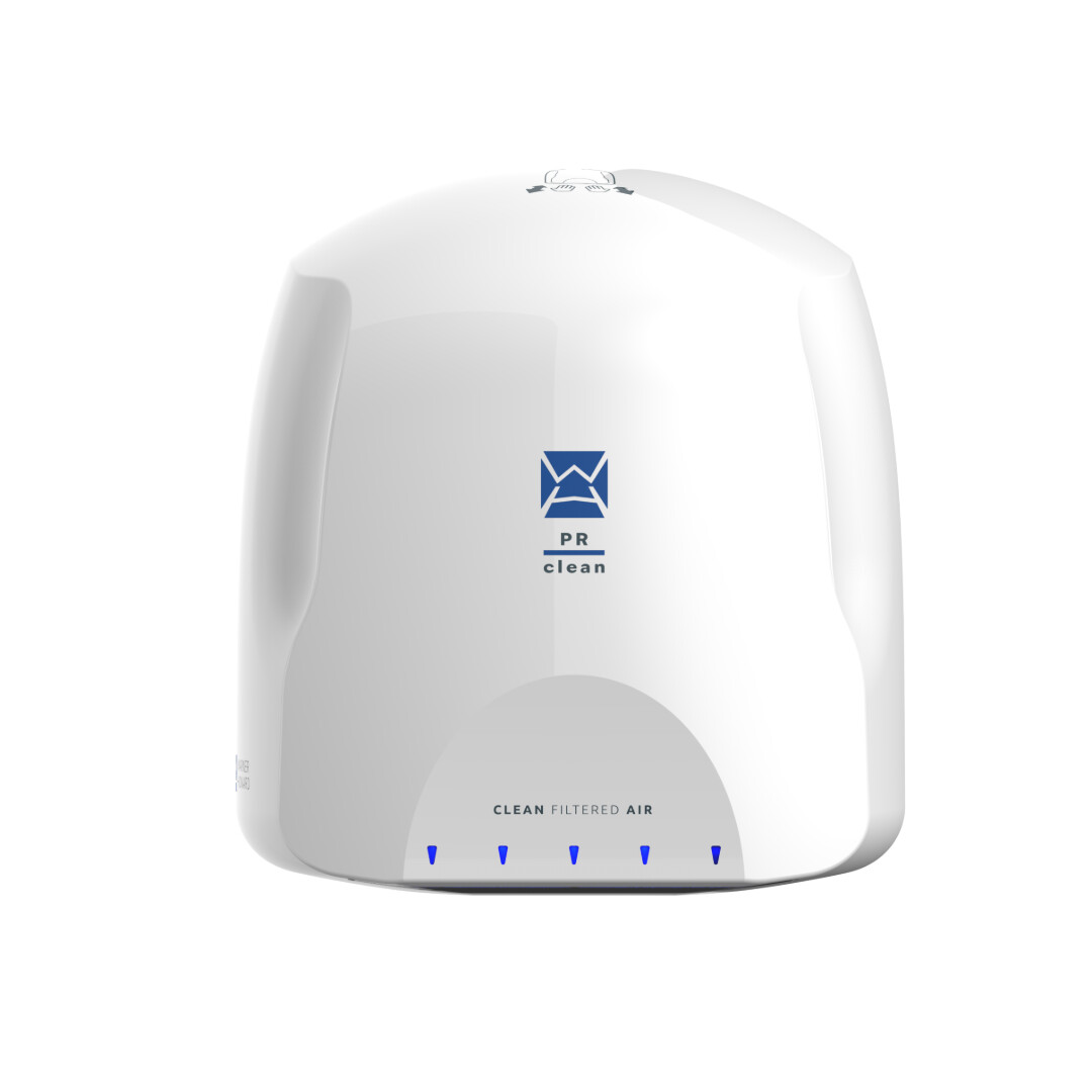 Warner Howard PR Clean® 1100W Hand Dryer - White