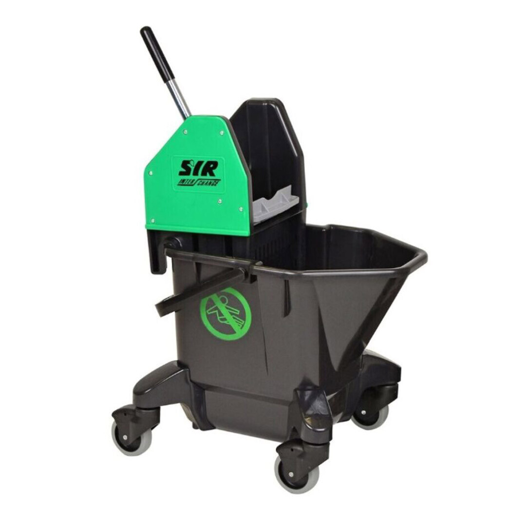 SYR Ebony Combo Mop Bucket 13L - Green