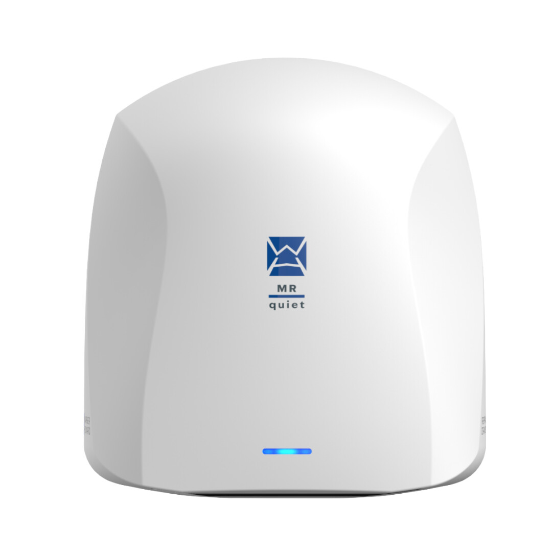Warner Howard MR Quiet® 800W Hand Dryer - White