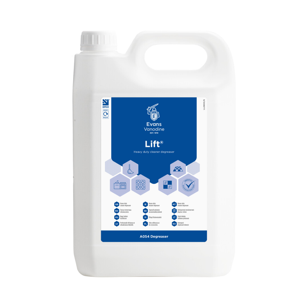 Evans Lift Degreaser Antibac Cleaner 5L (Pack of 2)
