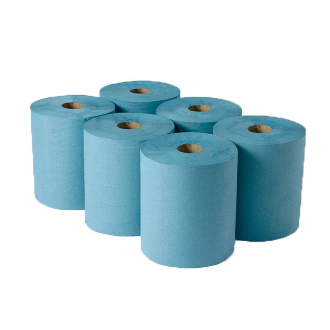 phs Blue 1-Ply Embossed Continuous Roll Towel (Pack of 6)