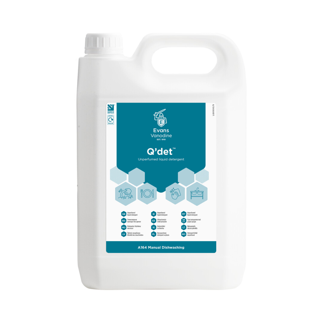 Evans Q Det Washing Up Liquid 5L
