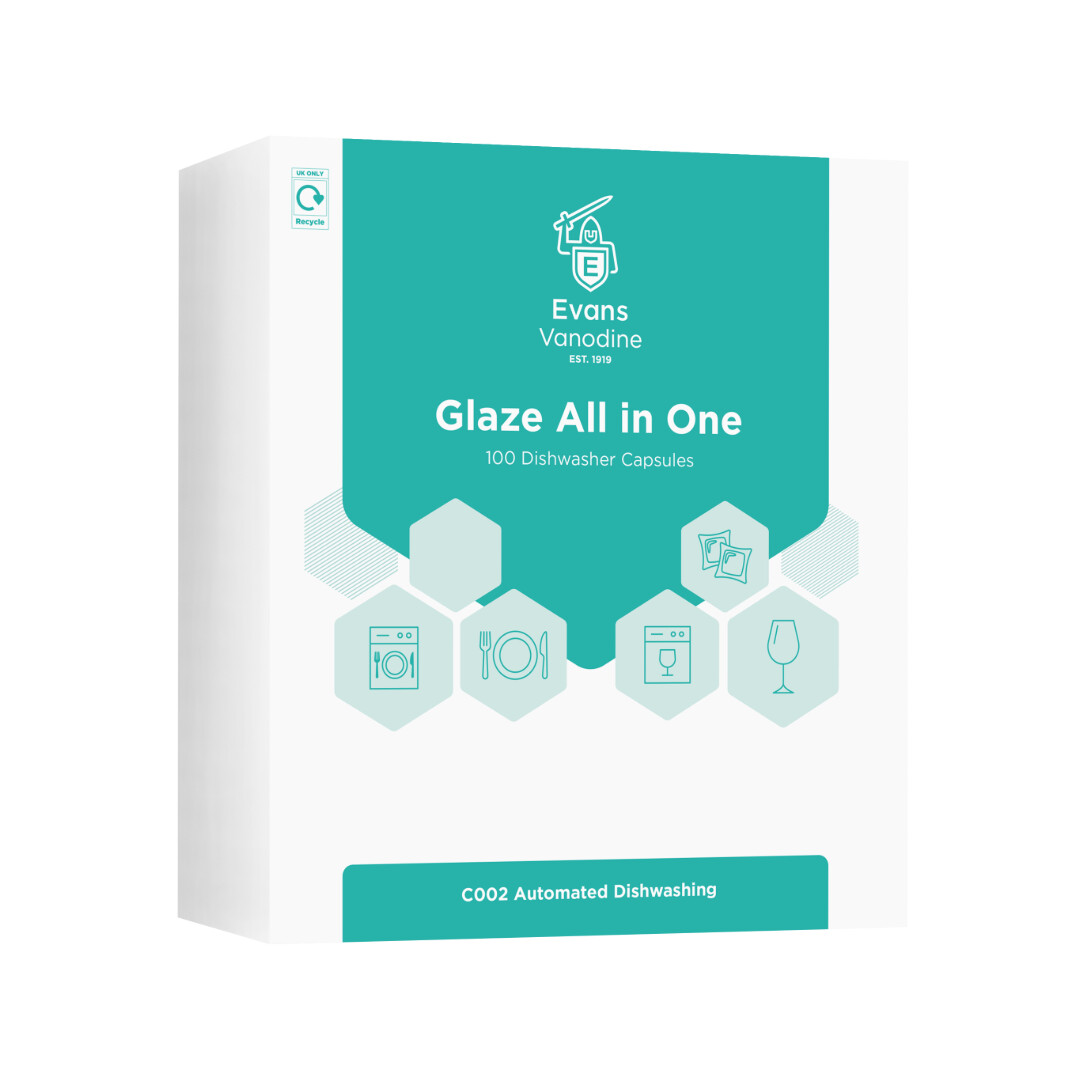 Glaze All In One Dishwash Tablets (Pack of 100)